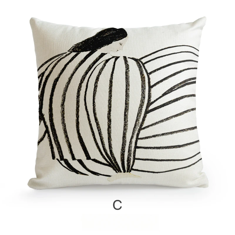 

Чехлы для подушек Perilune, мультфильм, полиэстер