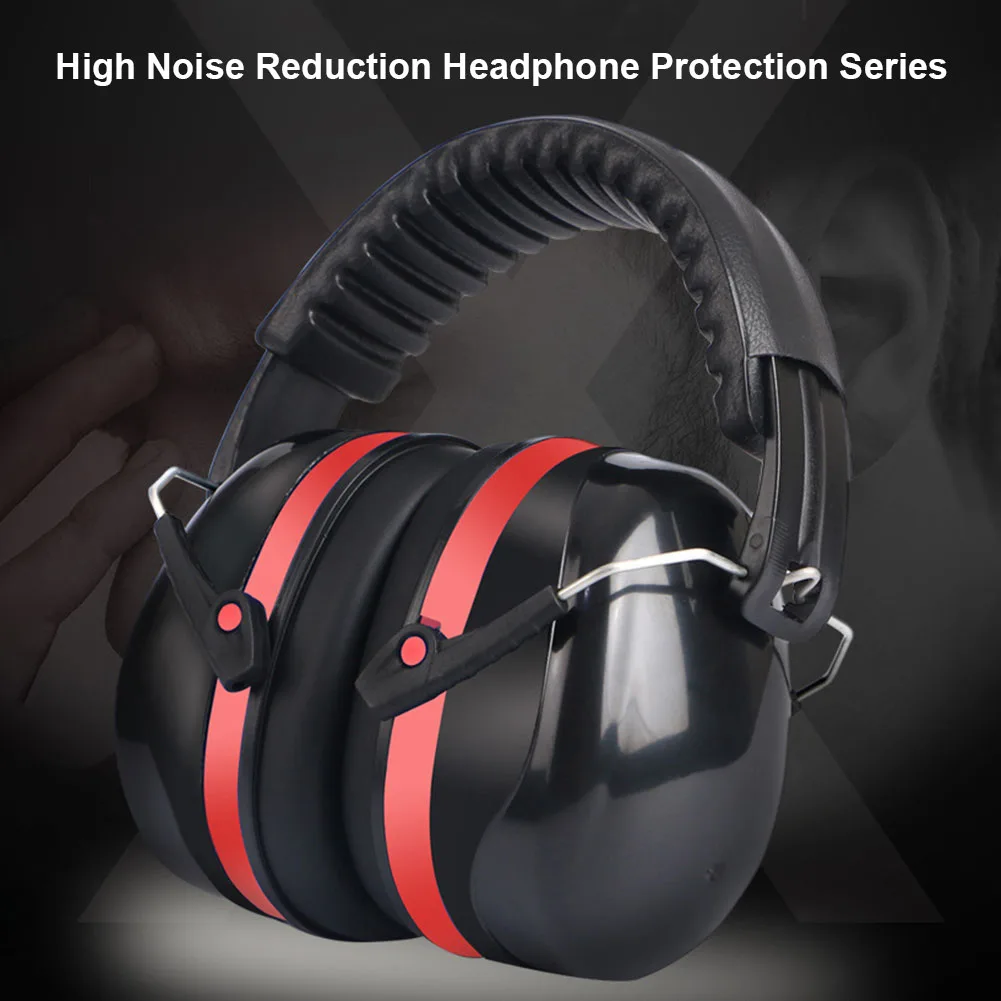 

Hunting Ear Muffs Noise Reduction Sleeping Adjustable Studying Hearing Protection Portable Shooting Safety Construction Earmuffs