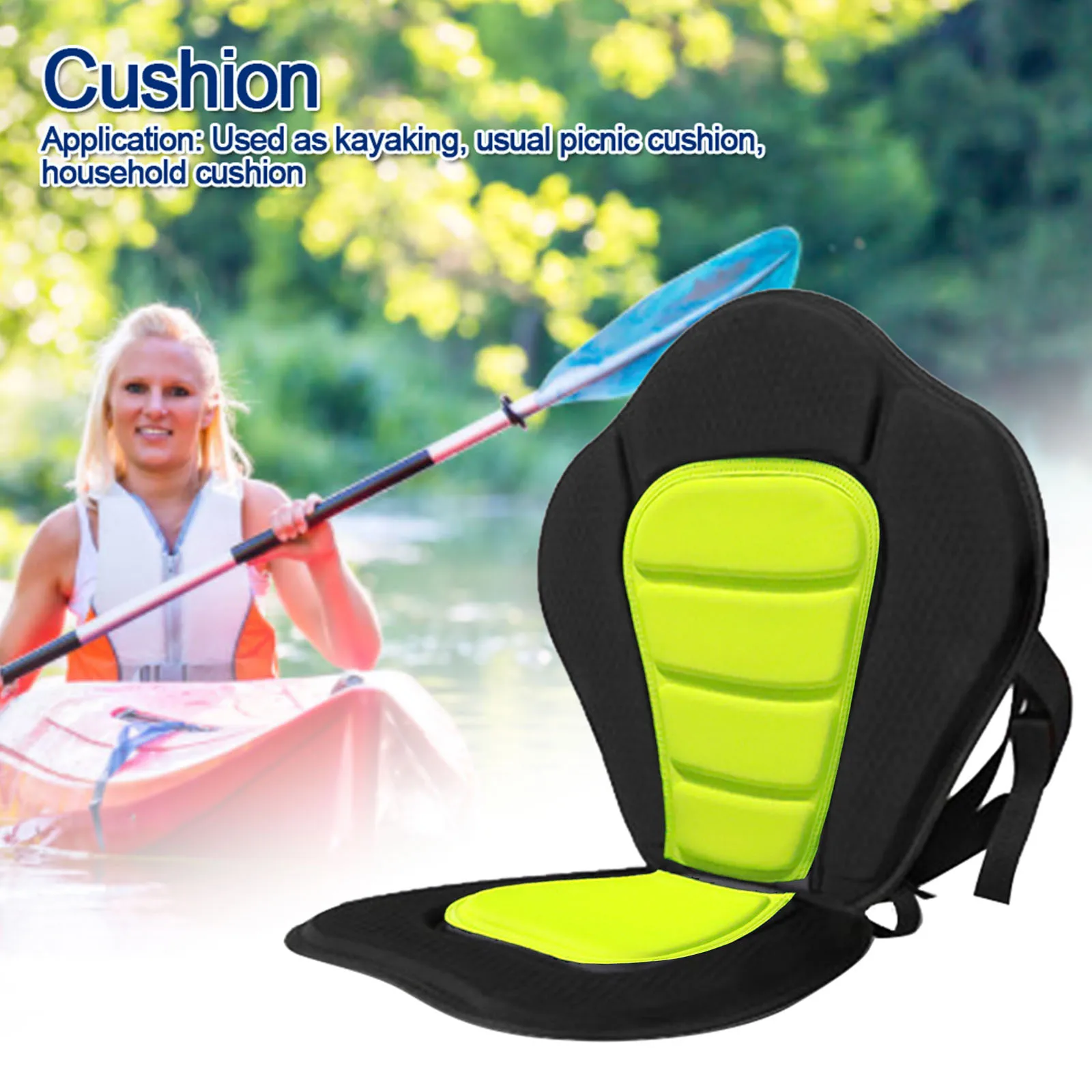 

High Quality EVA Board Kayak Seat Padded Chair Inflatable Stand Up Paddle Board Beach Surfboard Back Cushion Seat Accessories