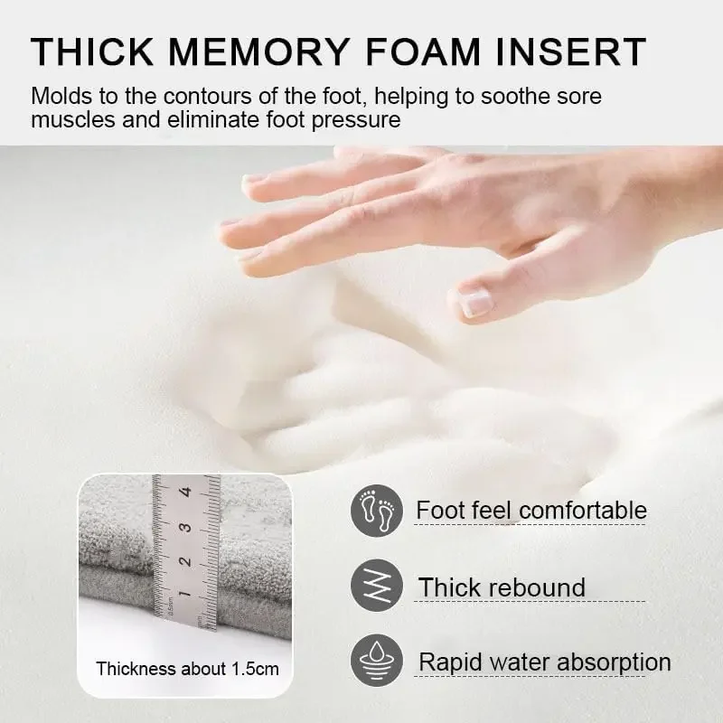 Коврик губчатый напольный для спальни 1 шт. супер мягкий Противоскользящий