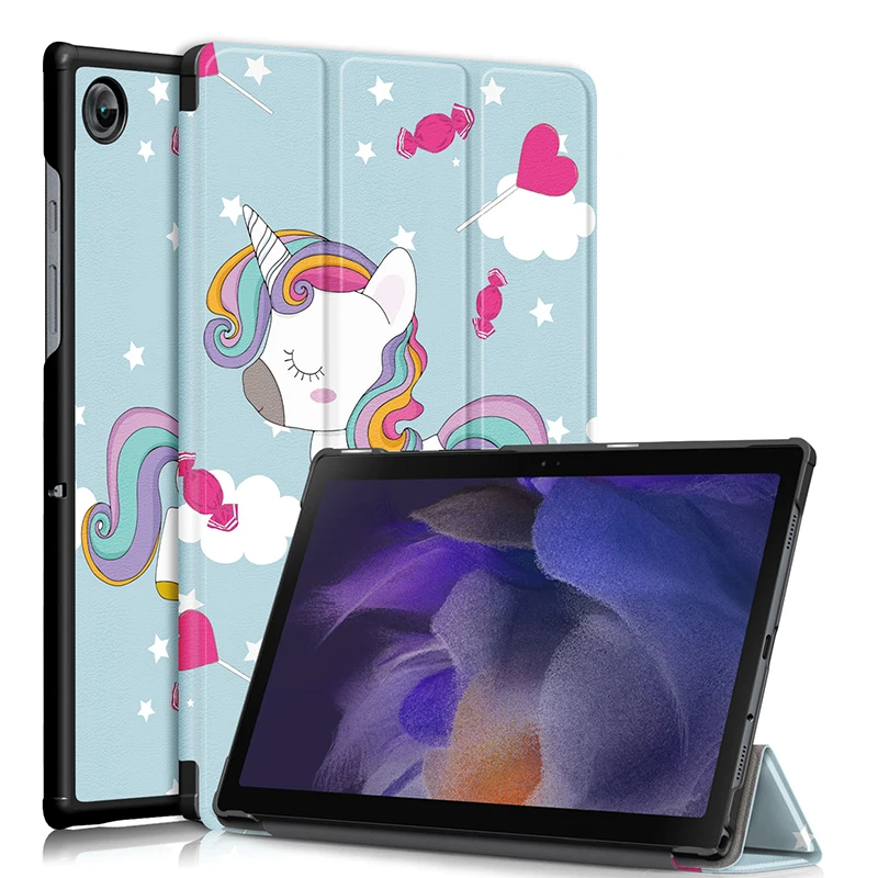 

Tablet Case for Samsung Galaxy Tab A8 A 8 TabA8 10.5 X205 X200 Case Cute PU Leather Hard PC Back for Samsung Tab A8 Cover Kids