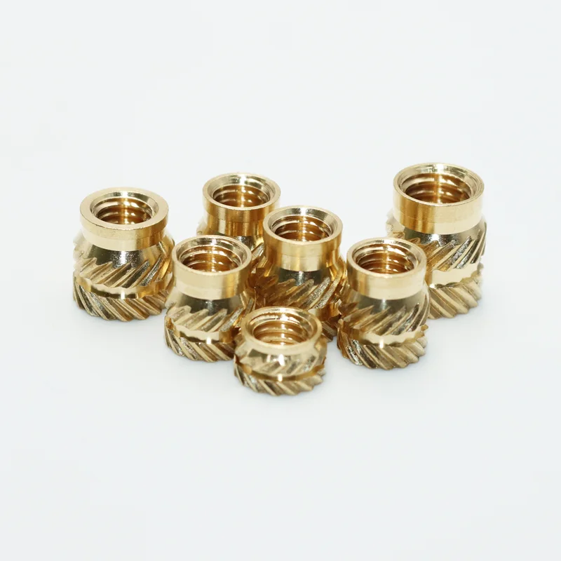 Латунная гайка с нагревательной вставкой Инструмент M2 M3 M4 M5 M6 Вставные гайки