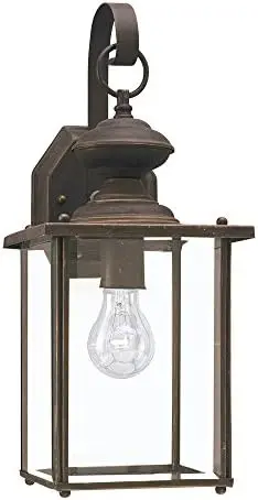 

Lighting 8458-71 Jamestowne Transitional One - Light Outdoor Lantern Outside Fixture, Antique Bronze Finish