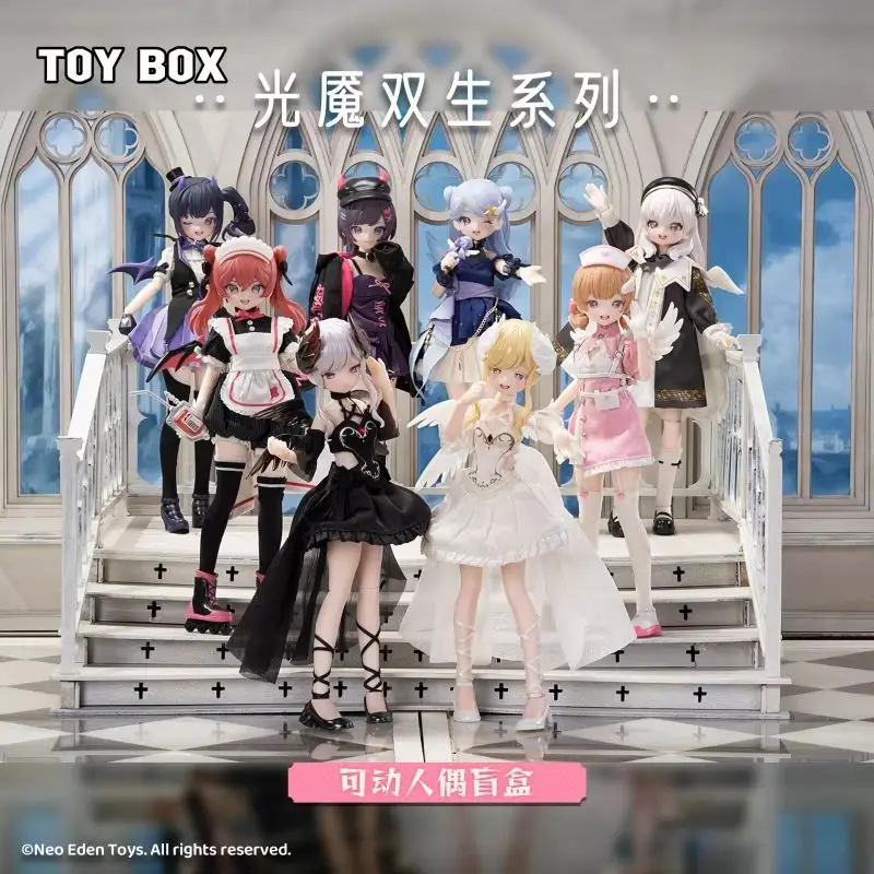 Фото Игрушка-кукла BJD серии Nightmare Twin - подвижный легкий орнамент ручной работы, модная слепая коробка, подарок на день рождения для женщин №4