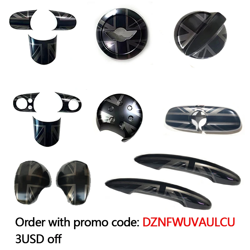 

Night jack kit Car Supplies Sticker Protective Shell Decorative Cover For MINI Cooper R50 R52 R53 For mini cooper accessories