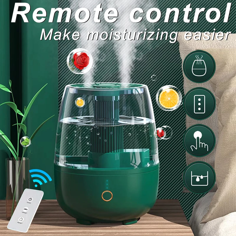 

Увлажнитель воздуха ультразвуковой, л, с пультом ДУ