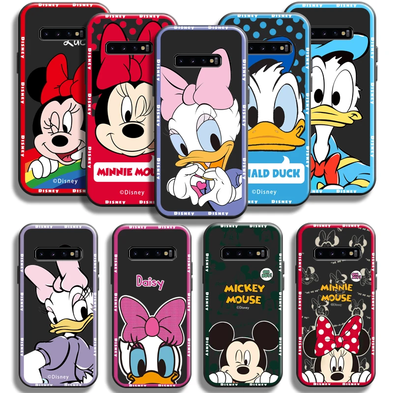 

Cute Disney Minnie Mickey Mouse Phone Case For Samsung Galaxy S10 Plus S10E S10 Lite Case For Samsung S10 5G Carcasa Back Coque