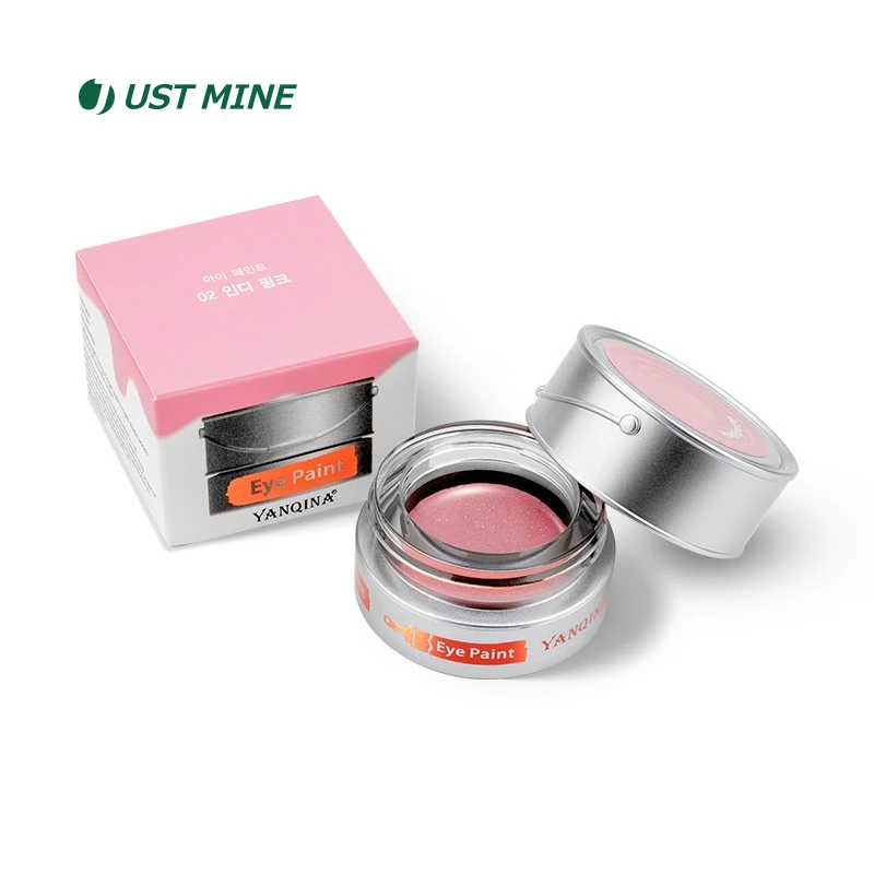 

New Single Color Eyeshadow Cream Pigment Glitter Long Lasting Eye Shadow Metallic Colors Waterproof Eye Makeup Maquillage Femme