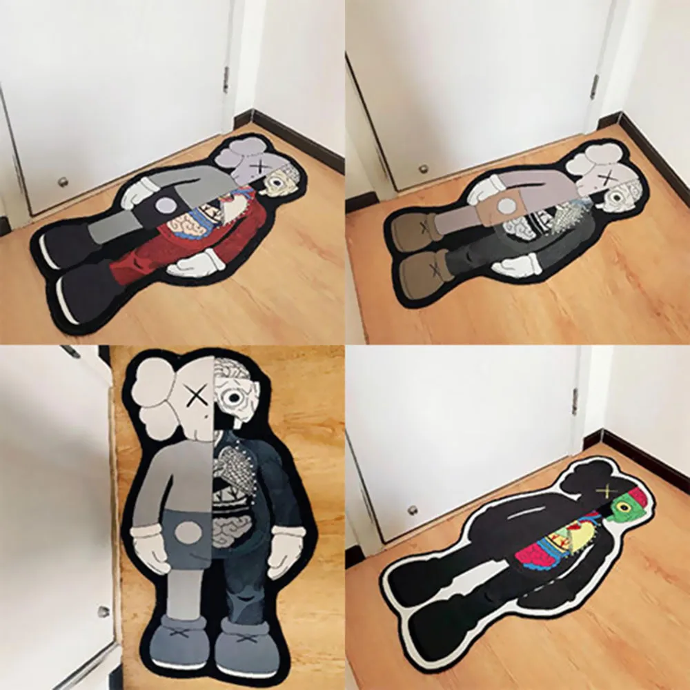 

Modern Anti-slip Area Rugs Anime Anatomy Chart Printed Carpet for Living Room Balcony Bathroom Hallway with Doormat Bathroom Mat