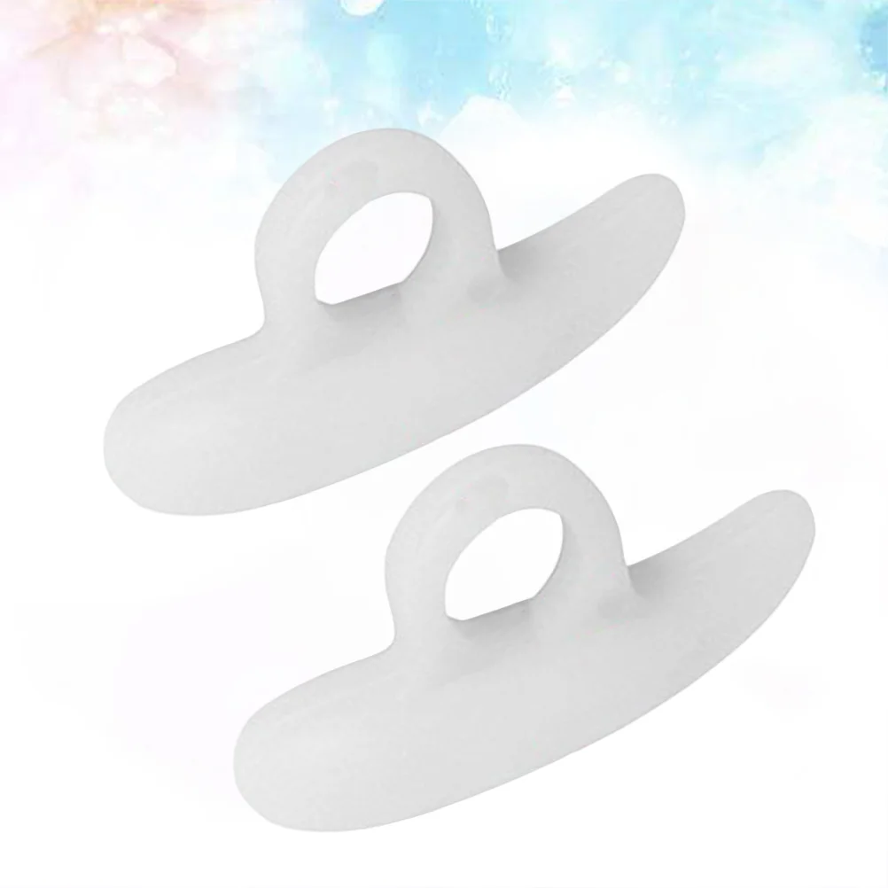 

Toe Hammer Corrector Bunion Pads Pad Straightener Separator Toes Protector Silicone Crest Foot Cushions Spacers Hallux Valgus