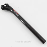 new next road bike 3k glossy full carbon fibre bicycle seatpost 25mm offset mountain mtb bike parts 27 230 831 6 x 350400mm