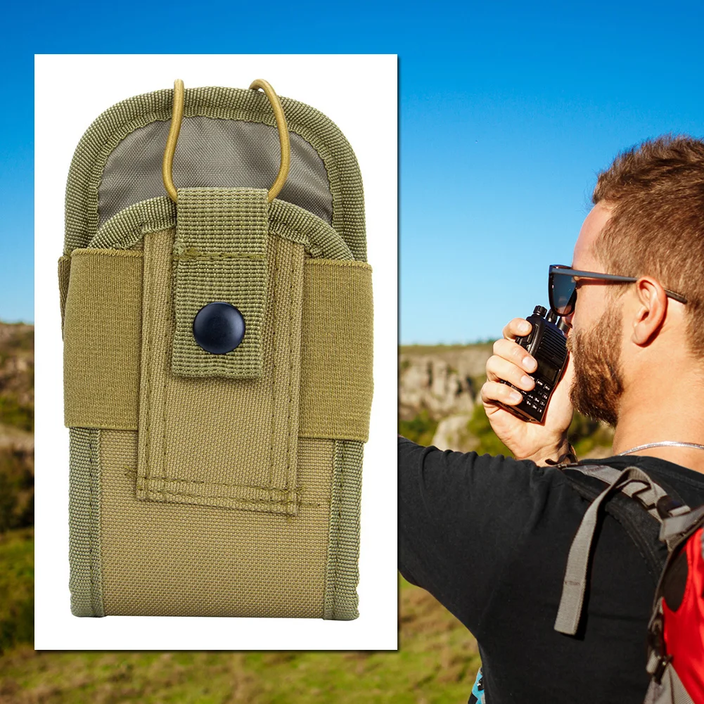 

Охотничья сумка для раций Molle, устойчивая к разрыву сумка на пояс для переноски раций, для кемпинга, пешего туризма, охоты, альпинизма, аксессуары