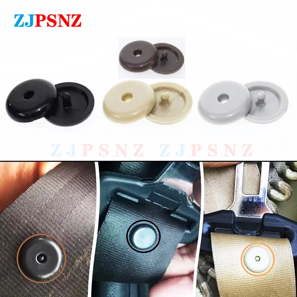 

2Pcs Car SeatBelts Spacing Limit Buckle Clip Stop Retainer Seatbelt Stop Button For W204 W203 W211 XC60 S60 XC90 S80 V70 159 156