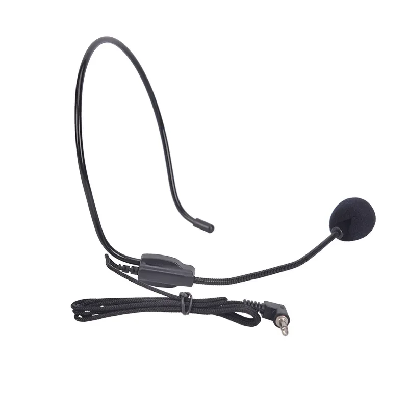 Portable Vocal Wired Headset Microphone for Amplifier Speaker with Dynamic Mic Loudspeaker Tour Guide Teaching Lecture Karaoke images - 6