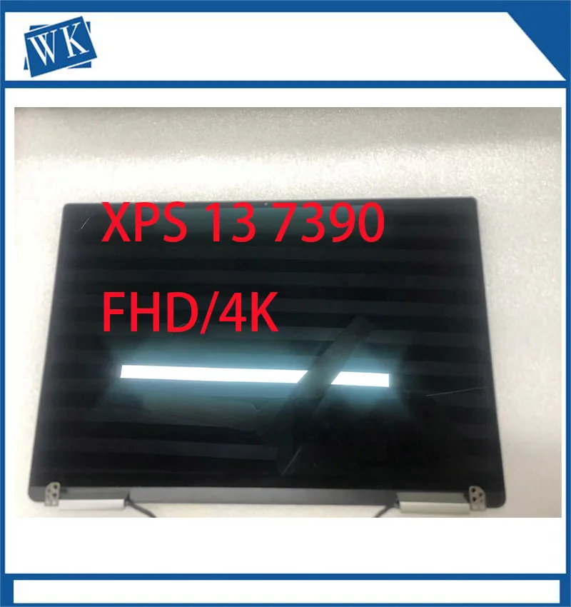 

13.3 FHD UHD TOUCH LCD komple meclisi FOR Dell XPS 13 7390 2-in-1 P103G P103G001 dokunmatik ekran yedek 2R0YW 02RYW 043GKT03GRT6