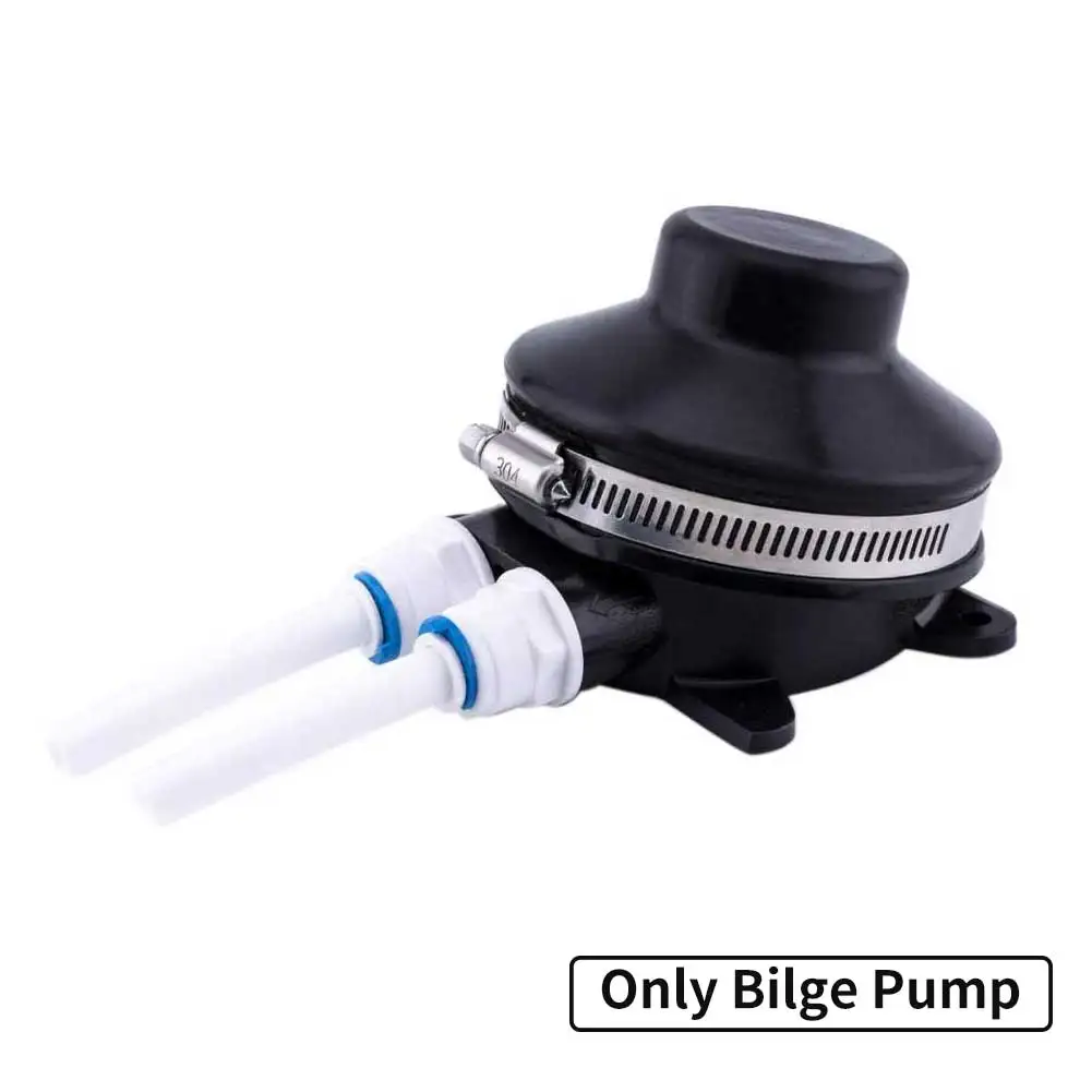 

Bilge Pump Easy Install Mobile Toilet Anti Leak Self Priming Boat RV Foot Press Submersible Marine Quick Connection Specialist