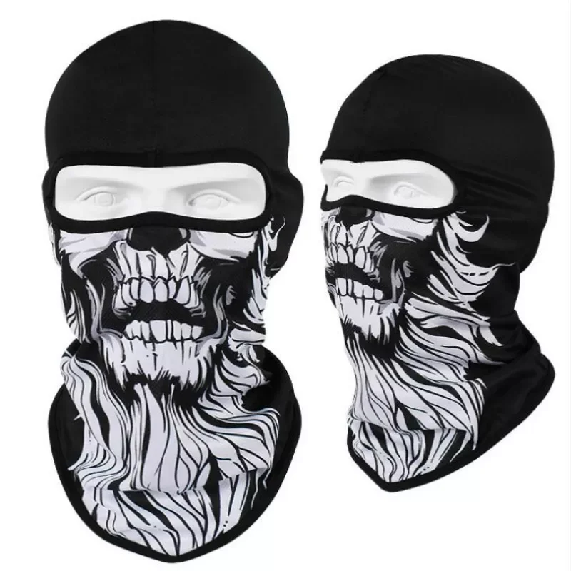 Маска для лица крутой робот скелет маска на Хэллоуин шарф Джокер повязка голову
