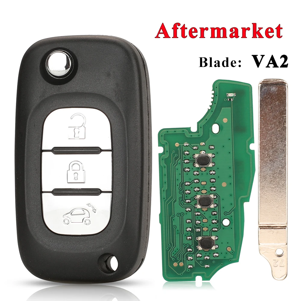 

Пульт дистанционного управления jingyuqin OEM с 3 кнопками 433 МГц PCF7961M 4A для Lada Vesta X-RAY XRAY Granta Kalina Priora 2015-2019 TWB1G767