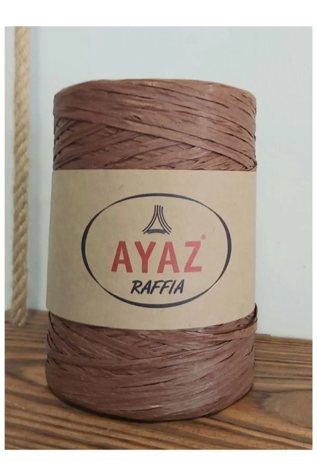 

Natural Raffia Paper Rope Tangle-Open Coffee 16
