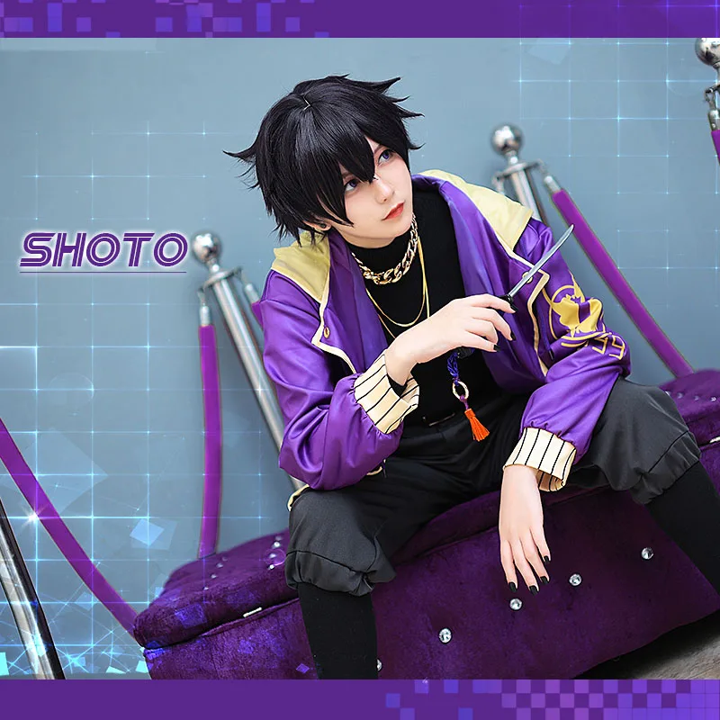 

Костюм для косплея COSLEE Vtuber Shoto Shxtou, модная униформа для Хэллоуина, одежда для вечеринки, стиль унисекс, новинка