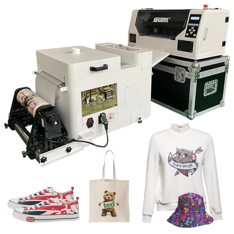 Одна печатающая головка XP600/I1600 поставка текстильных чернил футболка формата А3 dtf