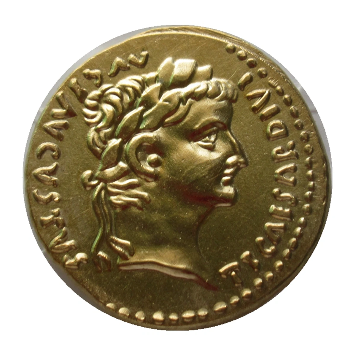 

Репродукция римской золотой монеты #15