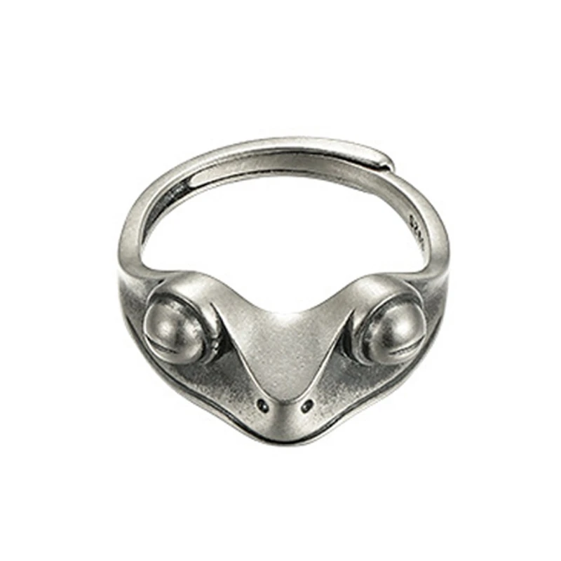 

Sterling Silver Ring Vintage Open Rings Jewelry Adjustable Animal Rings