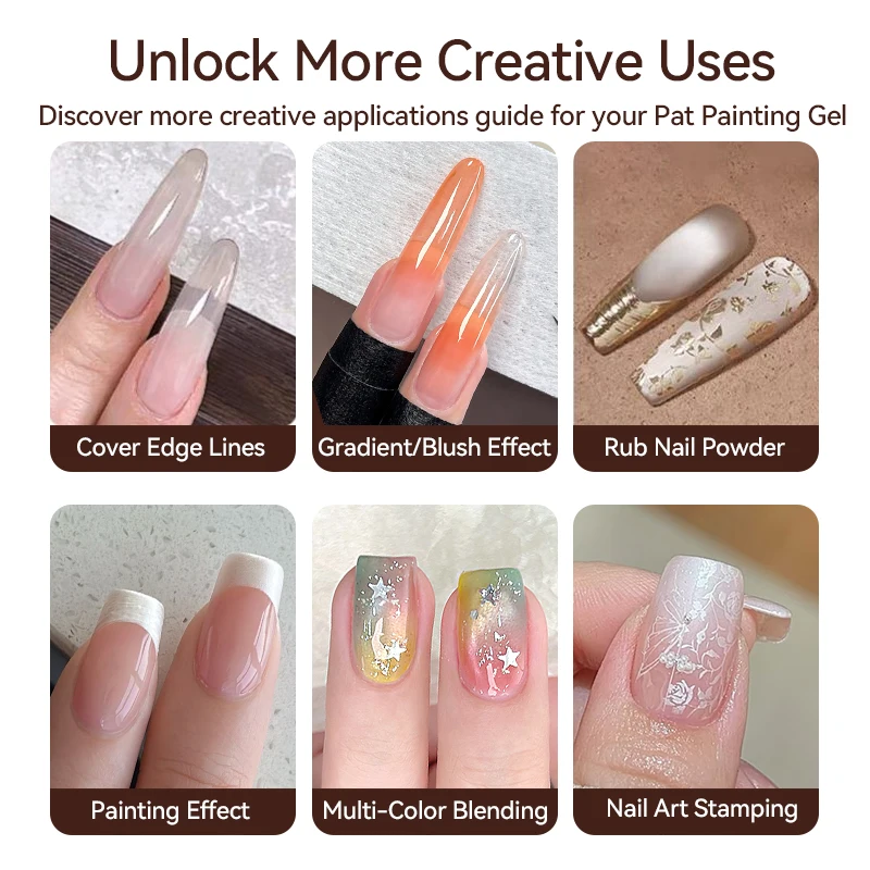Фото UR SUGAR 9Grids Gradient Nail Pat Gel Palette Похлопывание Живопись Штамповка Румяна Гель-лак для ногтей Soak Off УФ-светодиодный гель-лак №5