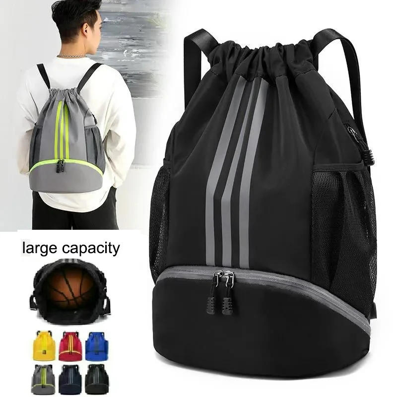 Unistybag Sports Gym Backpack Large Capacity Men's Bag Fashion School Bag Girls Waterproof Yoga Basketball Bag Training Bag