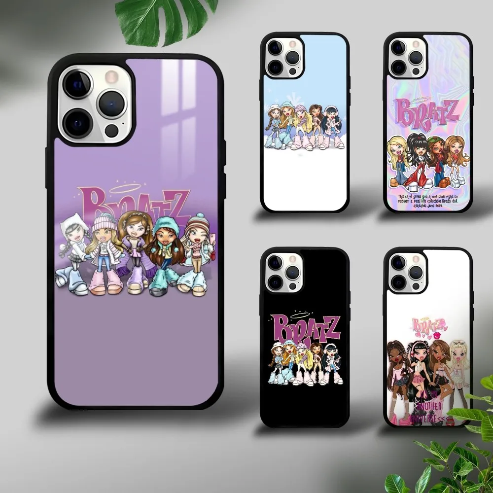 Cute Fashion D-Doll B-BratZ Phone Case For iPhone 16 15 14 13 12 11 Pro Xs Max Mini Plus Celulares Hard Funda