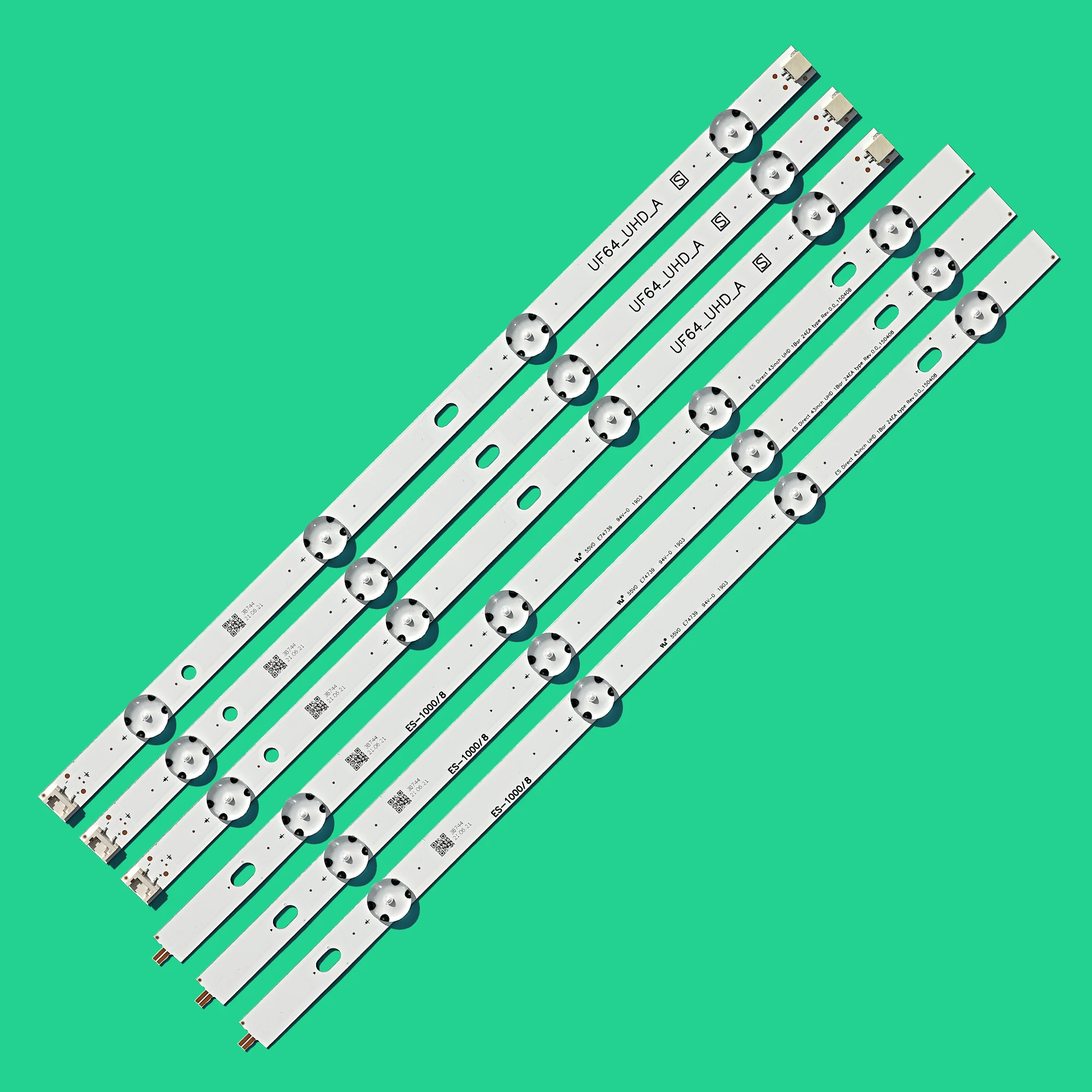 Новая светодиодная лента для подсветки LGTV 43UH619V 43UH610V 43UH603V 43UF6407 43UF6400 43LH604V 43UH610A 43UH6030