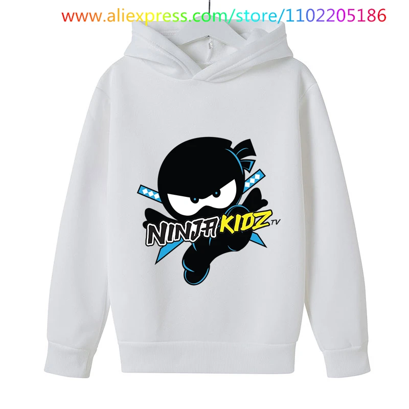 

Children's Clothes Ninja Kidz Hoodies Kids Clothes Sport Tracksuits Children Sweatshirt Cartoon Teenager Boys Girls Clothing