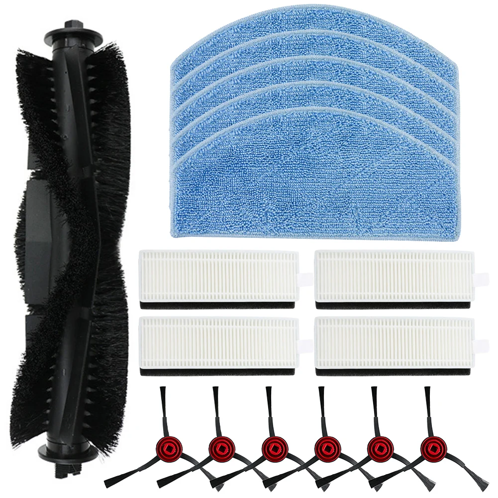 Сменный комплект основной щетки и ткани для швабры пылесоса Laresar Mars 01 с