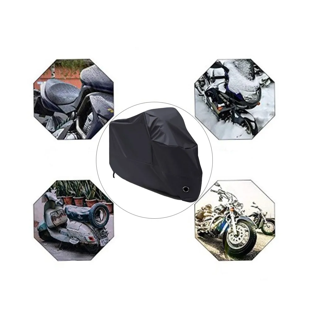 

XXL Waterproof Motorcycle Covers Motors Dust Rain Snow UV Protector Cover Indoor Outdoor Motorcycle Protector