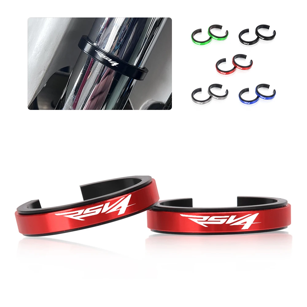 

41-44mm Motorcycle Shock Absorber Auxiliary Adjustment Ring CNC Accessories for Aprilia RSV4 Front Suspension