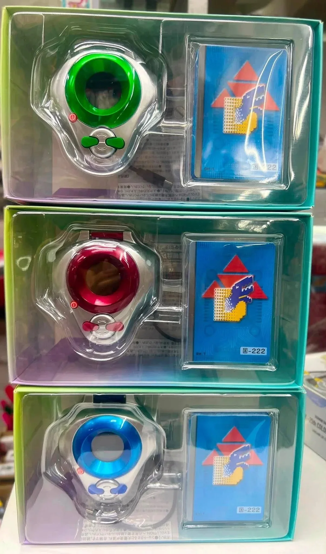 Фото Коллекционная аниме-игрушка Premium Bandai Digimon D Ark Digivice 25th Color Evolution: Такато Мацуда, Руки Макино, Цзяньлян Ли №4
