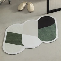 unique shaped post modern clouds mountain living room rugnordic big size bedside carpet abstract decoration coffee table rug