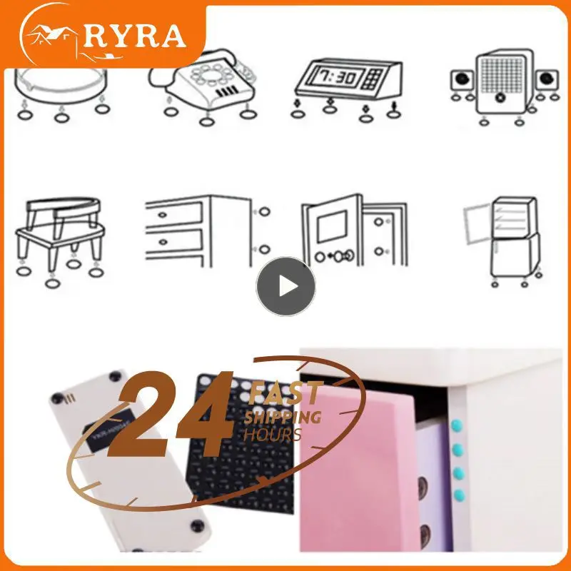 

Rubber Damper Self Adhesive Door Stopper Furniture Pads