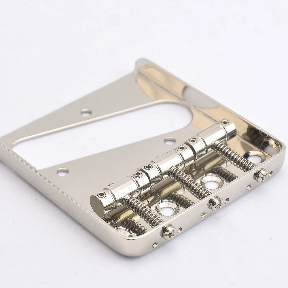 

1 Set Nickel 6 String Vintage Fixed Electric Guitar Bridge for TL