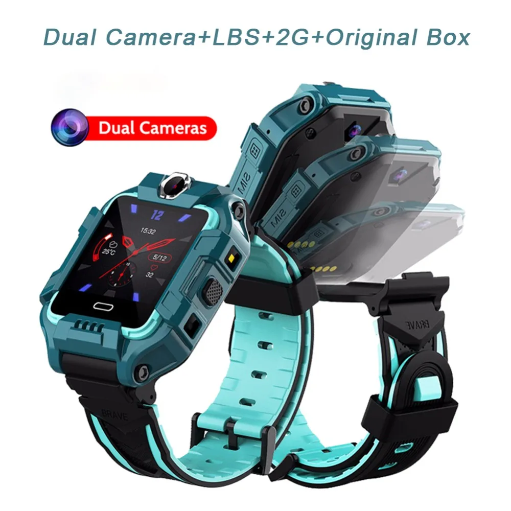 

new Z6 children gifted students watch six generation smartphone children watches positioning tracker GPS anti lost smart watches