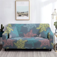 3d underwater animal print sofa cover spandex stretch all inclusive sofa chaise cover lounge corner sofa covers for living room