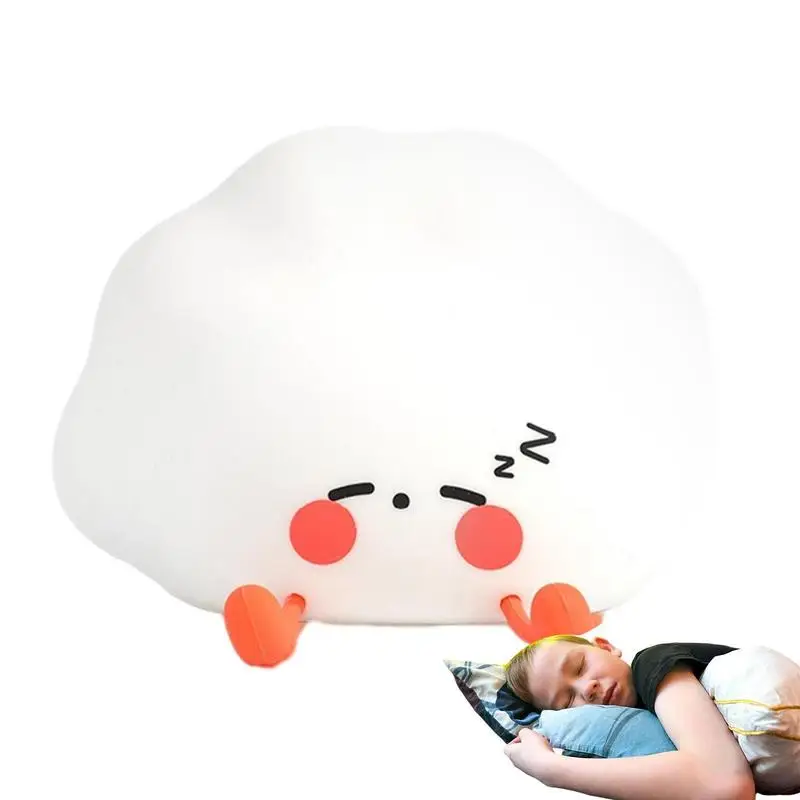 

Pat Night Light Creative Dumpling Shape Sleeping Lamp Creative Dumpling Shape Bedside Lamp For Camping Bedroom College Dorm Part