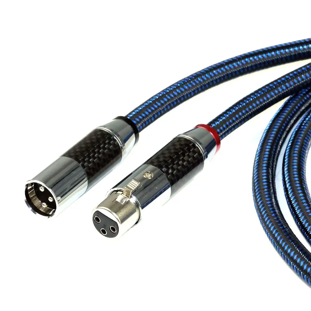 Фото Кабель Furutech DAS4.1 XLR сбалансированный, Alpha OCC DUCC, 7N медь, Hi-Fi аудиокабель, с позолоченными разъемами для DAC и усилителя №5