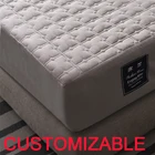 Настраиваемый чехол для матраса, многоцветный толстый чехол, моющийся чехол для кровати, протектор матраса, домашняя натяжная простыня для постельного белья 160*200