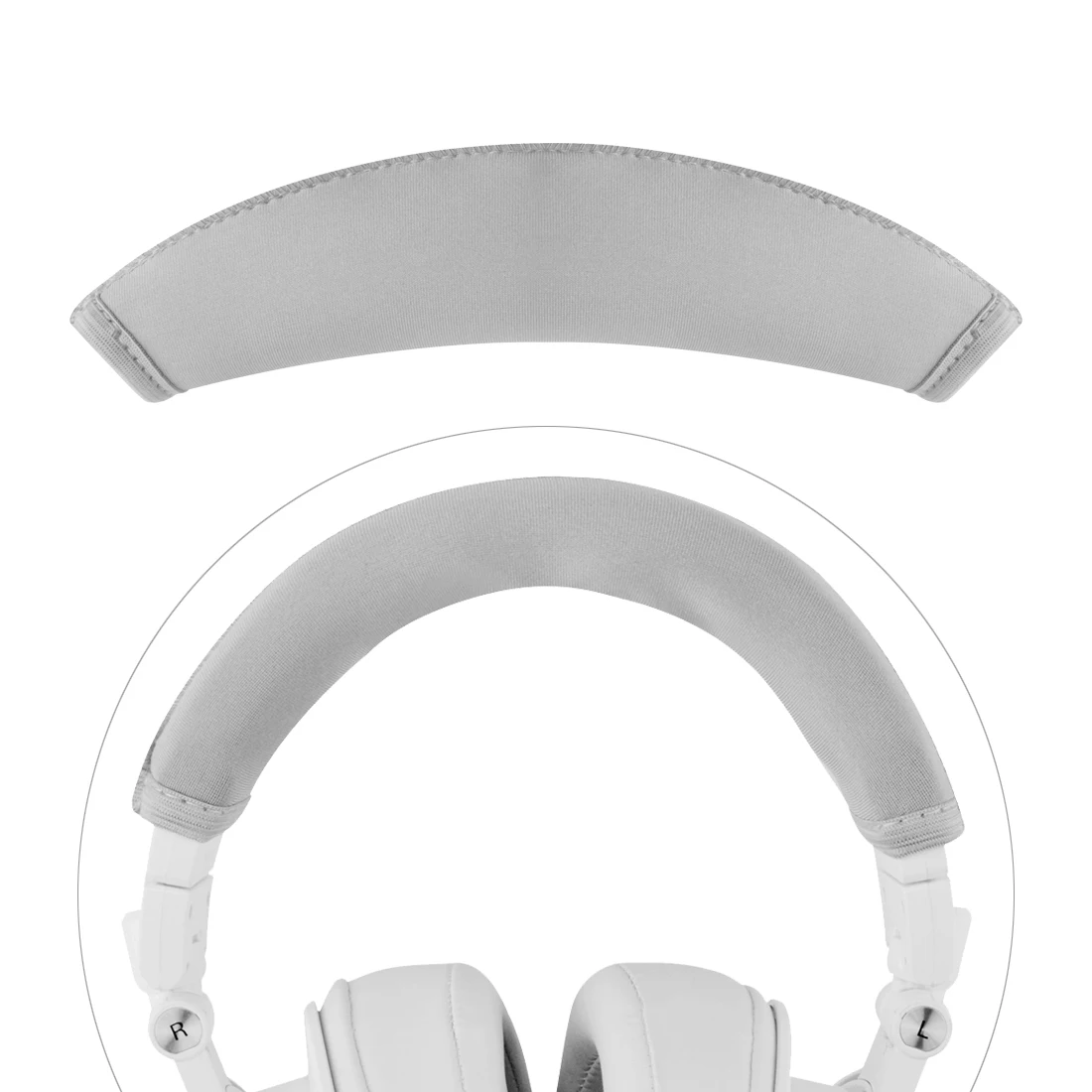 

Geekria Flex Fabric Headband Cover For Razer Kraken Pro V2, 7.1 V2, Headphones Replacement Headband Cushion Repair Parts (Pink)