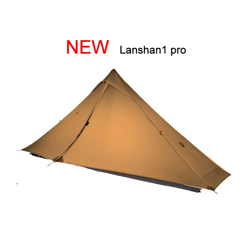3F UL GEAR Lanshan 1 Pro палатка для улицы на человек Ультралегкая кемпинга 3 сезона