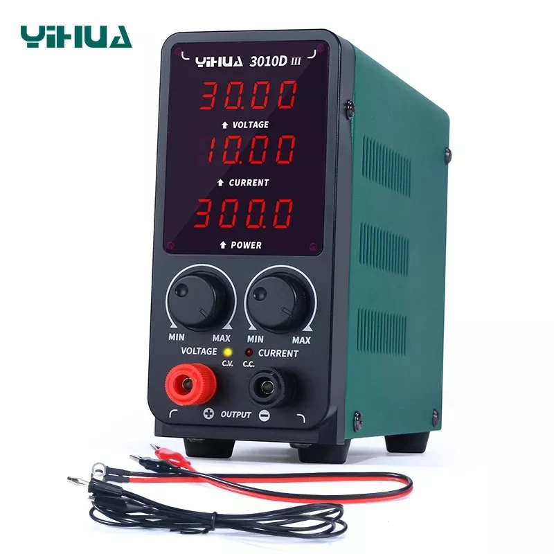 YIHUA 3010D-III Импульсный источник питания постоянного тока Регулируемый