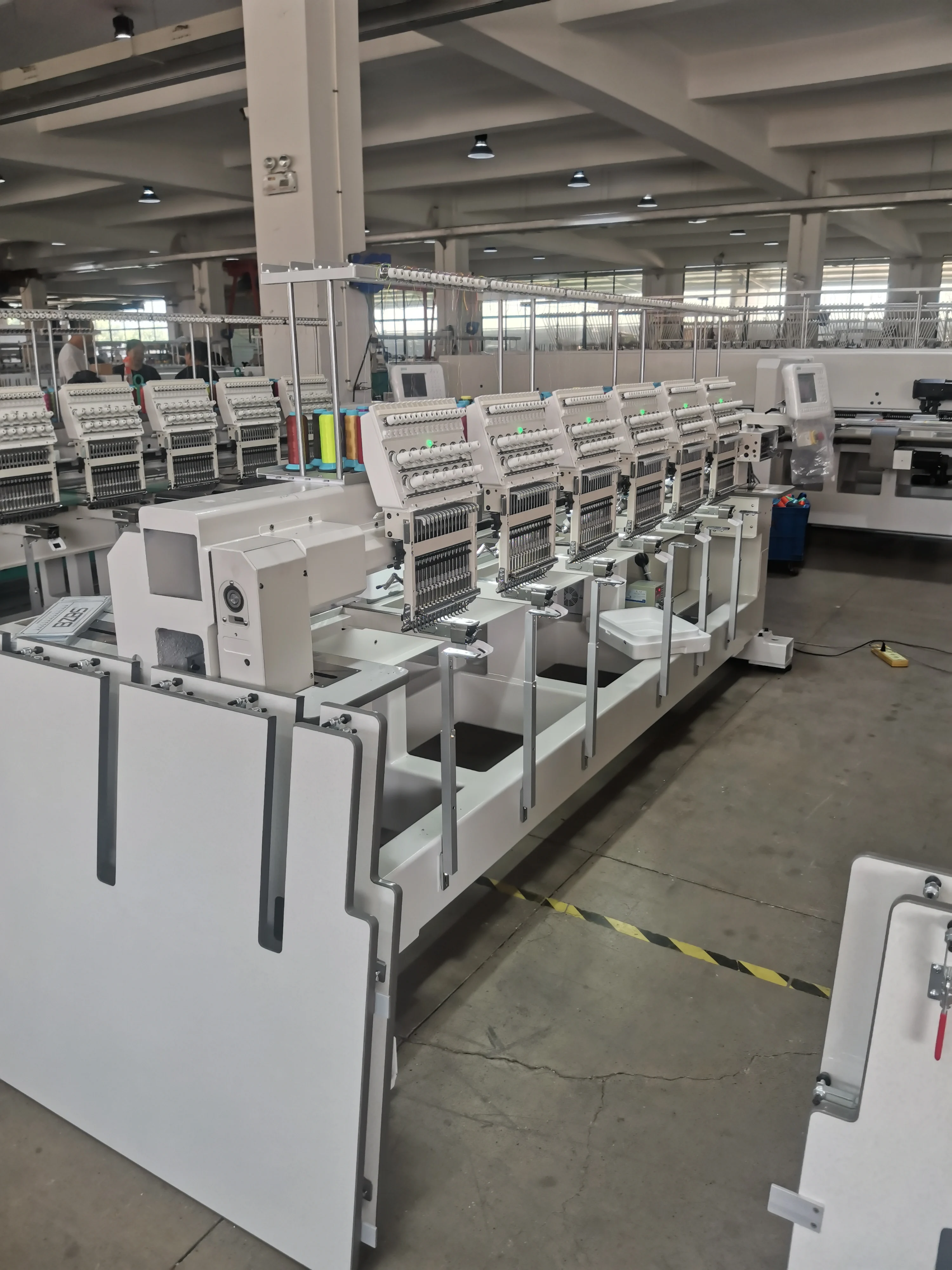 Промышленная компьютеризированная вышивальная машина MFGS 1506 с 6 головками для кепок и футболок, автоматическая, в продаже (art.: 3920dbffef631) - 3920dbffef631