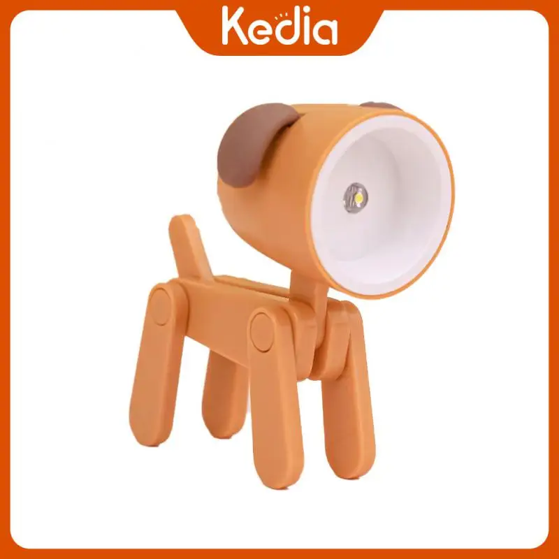 

Folding Table Lamp Kawaii Dog And Deer Shape Light Mini LED Night Light Study Reading Lamp Ins Pet Light Cute Room Decor