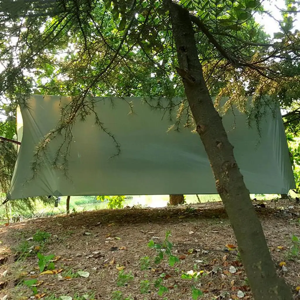 Навес брезентовый для кемпинга легкий гамак водонепроницаемый прочный